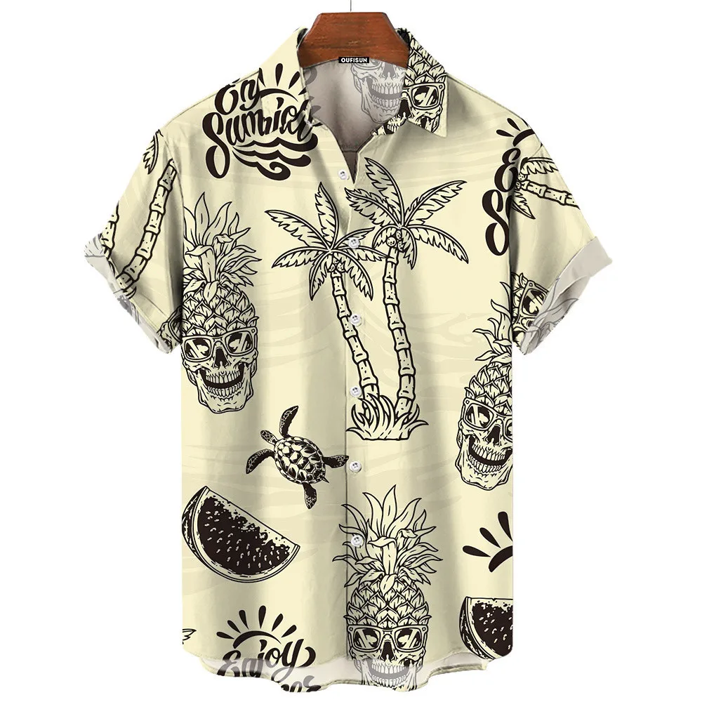 Camisa Havaiana Masculina Retr - Vintage Hawaiian Floral Shirt avaliação e preço