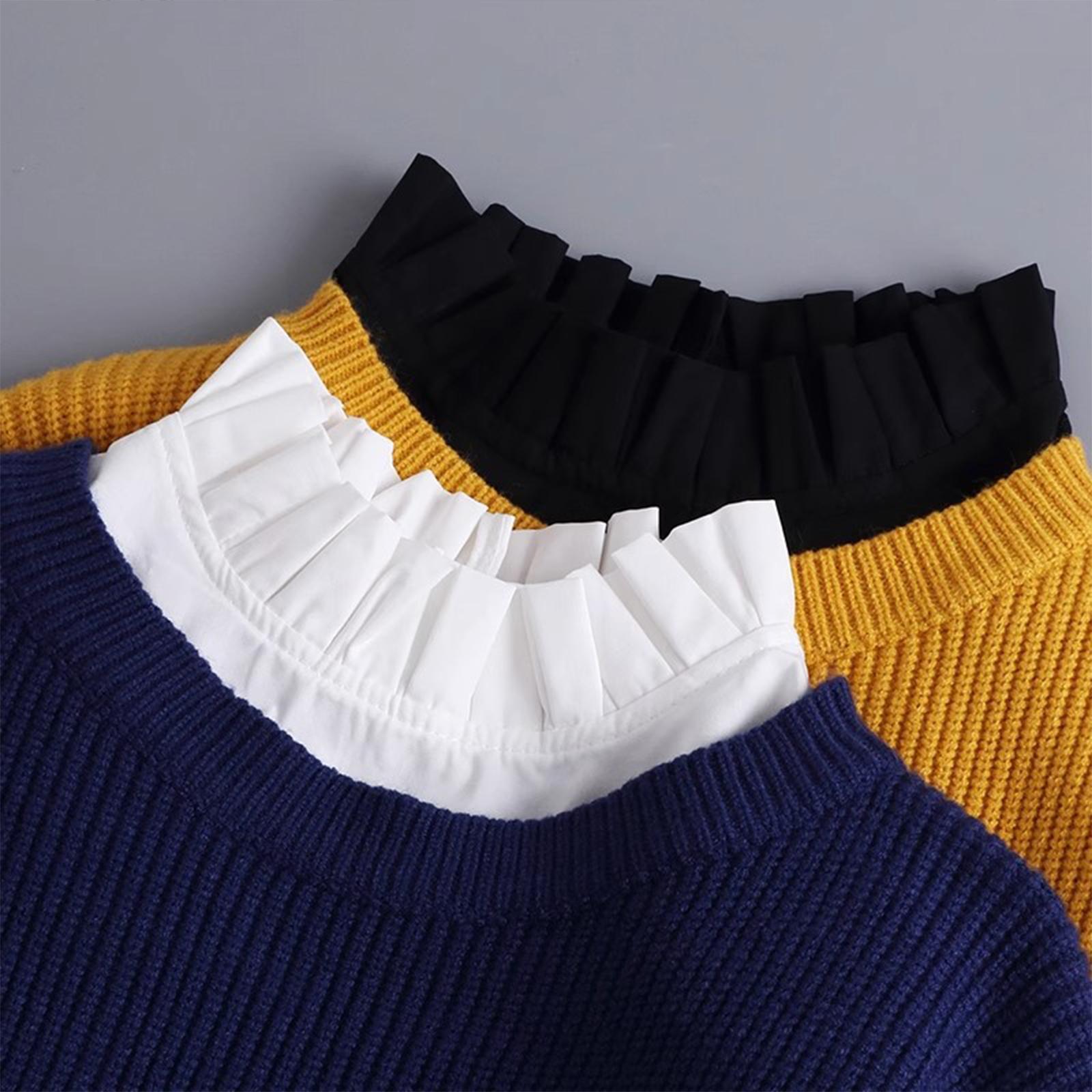 Gola Falsa Decorativa Versátil - Shirts avaliação e preço